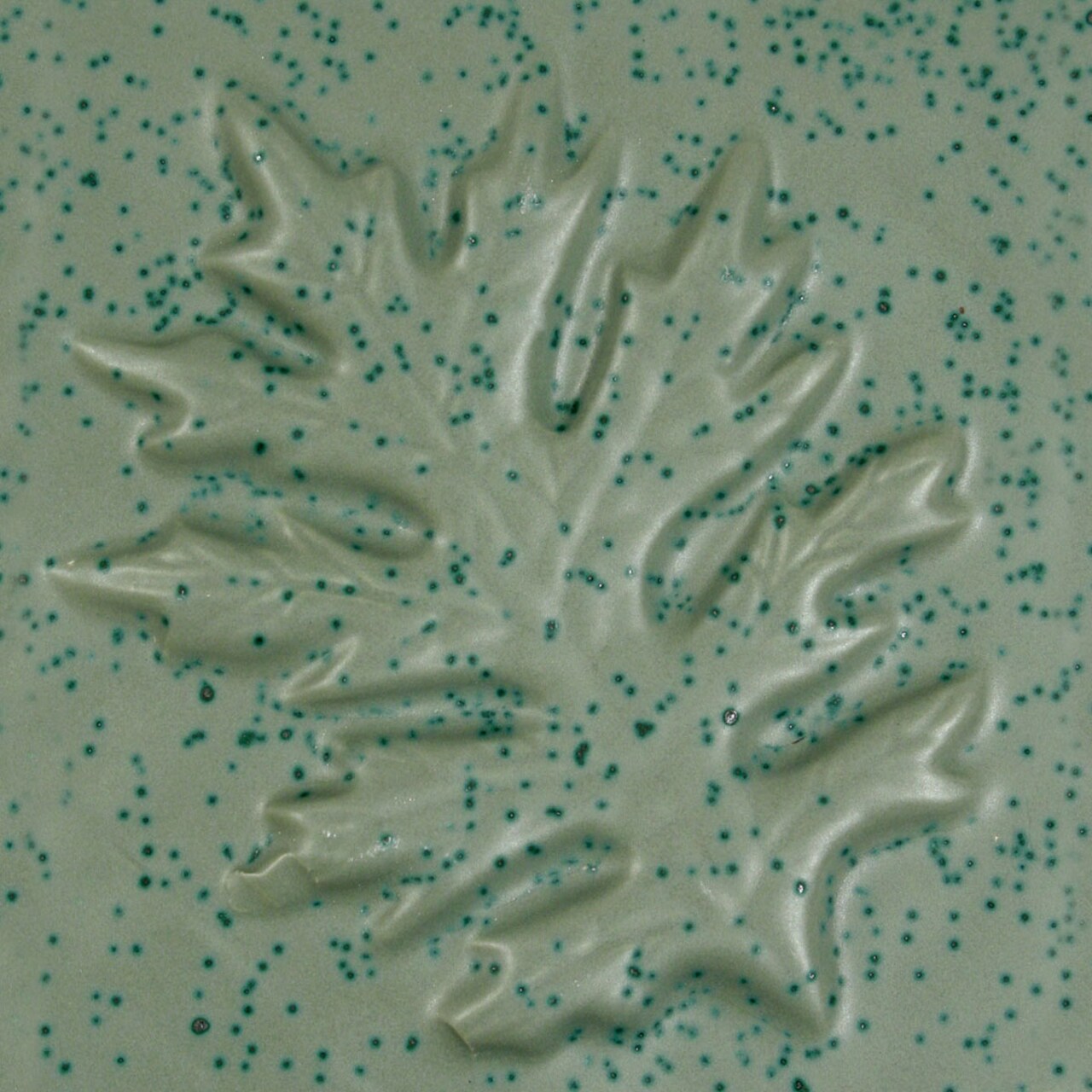 Amaco Textured Alligator Liquid Glaze - Pint, Green Stone, Opaque